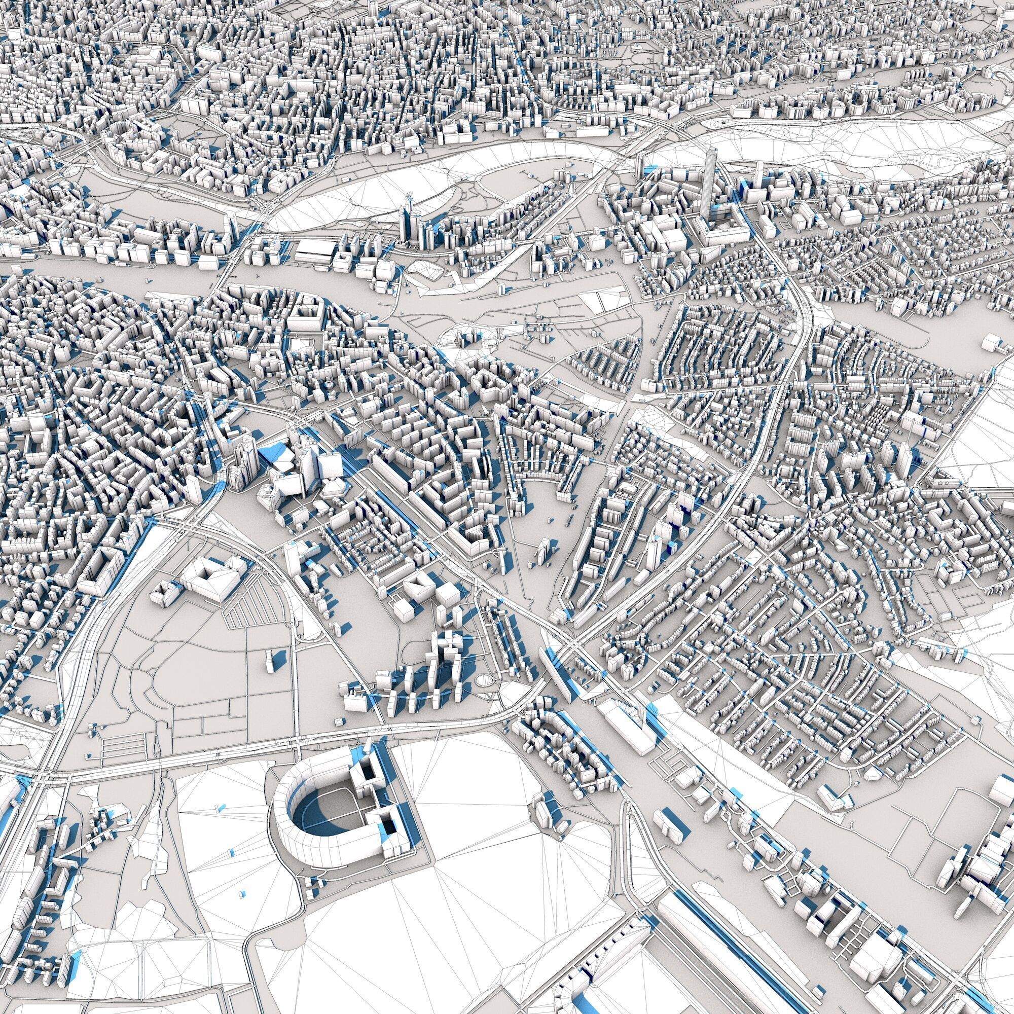 Nuremberg City Germany 3D model_12