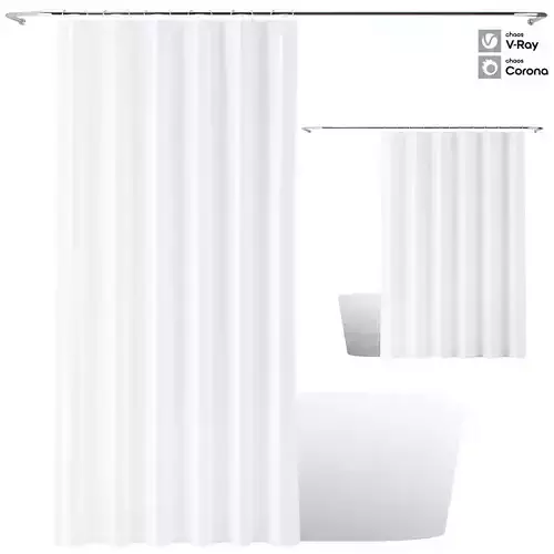 Bath Curtain Set 7 1