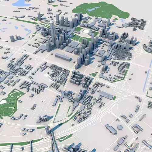 Ping An Finance Centre Shenzhen China 3D model