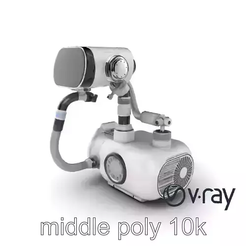 Robot Respiratory System Nano Filters model pack