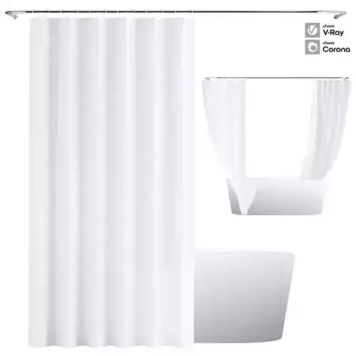 Bath Curtain Set 8 1