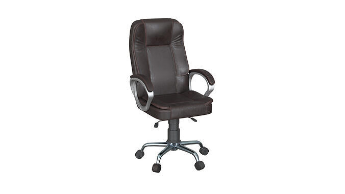 Executive office chair 1303 3D model 2