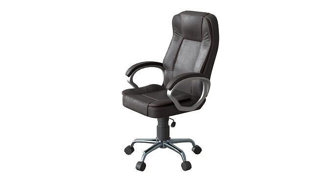 Executive office chair 1303 3D model 6
