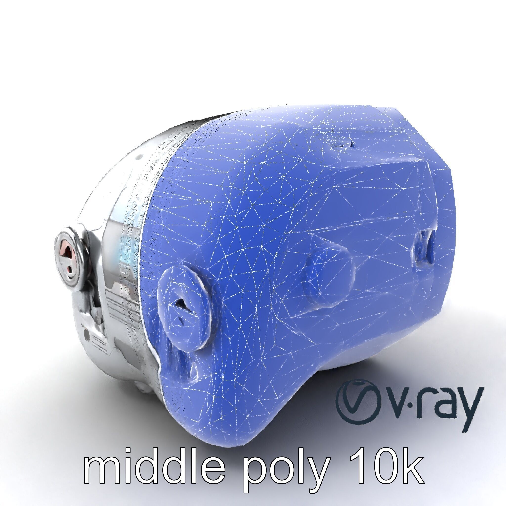 Robot Synthetic Liver Modular Component model pack Low-poly 3D model_5