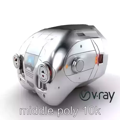 Robot Synthetic Liver Modular Component model pack