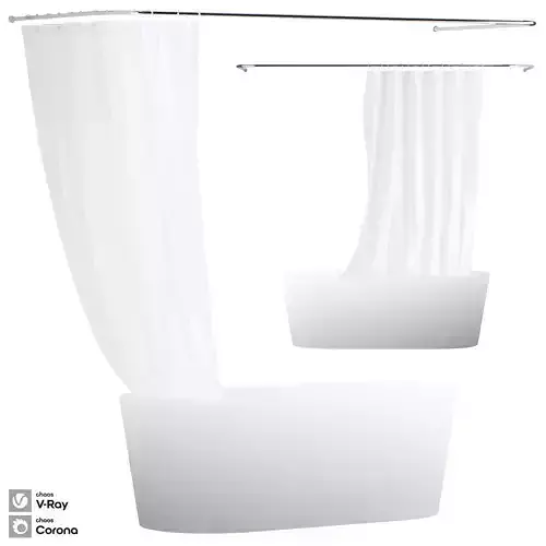 Bath Curtain Set 8 2