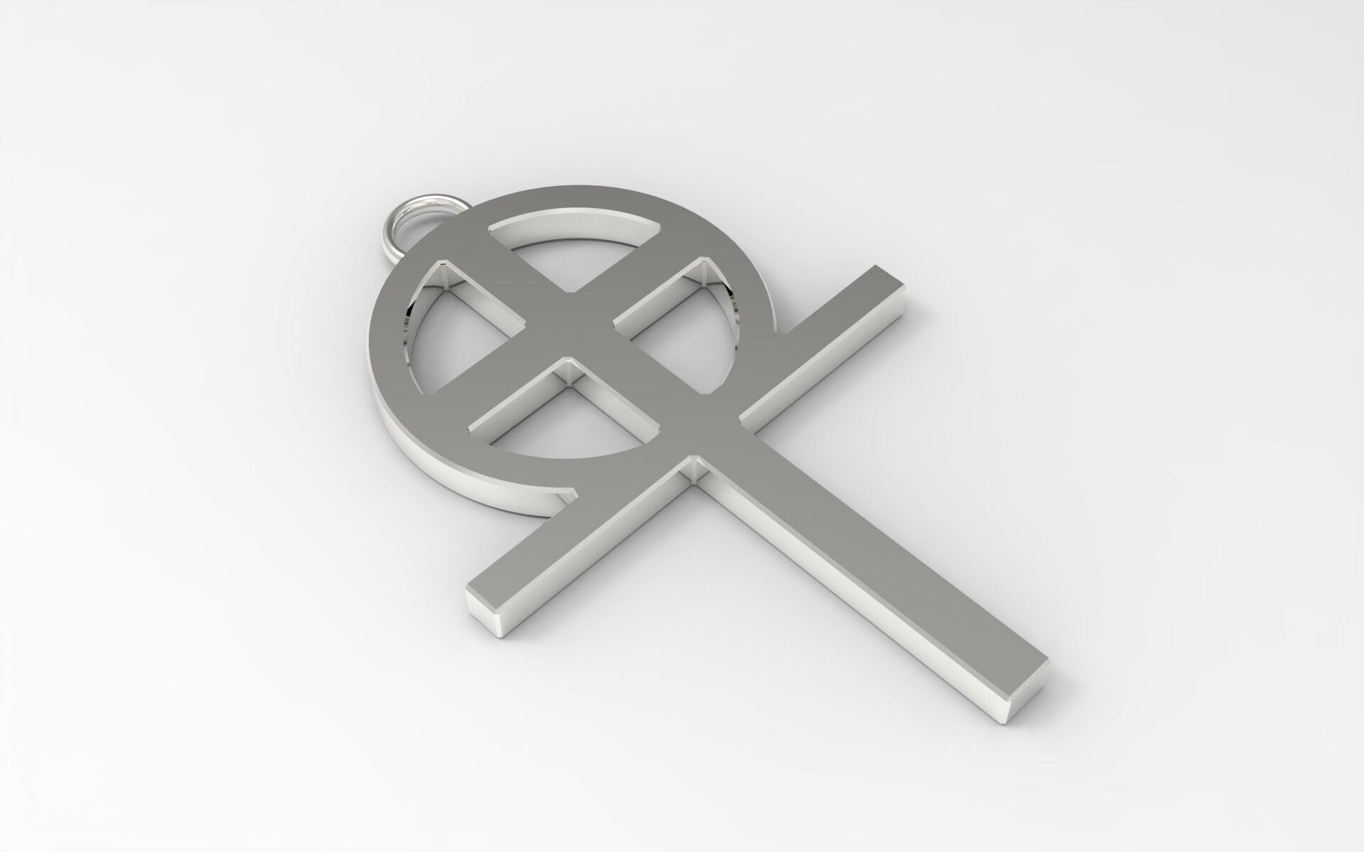 Old Style cross no 2 3D print model_2