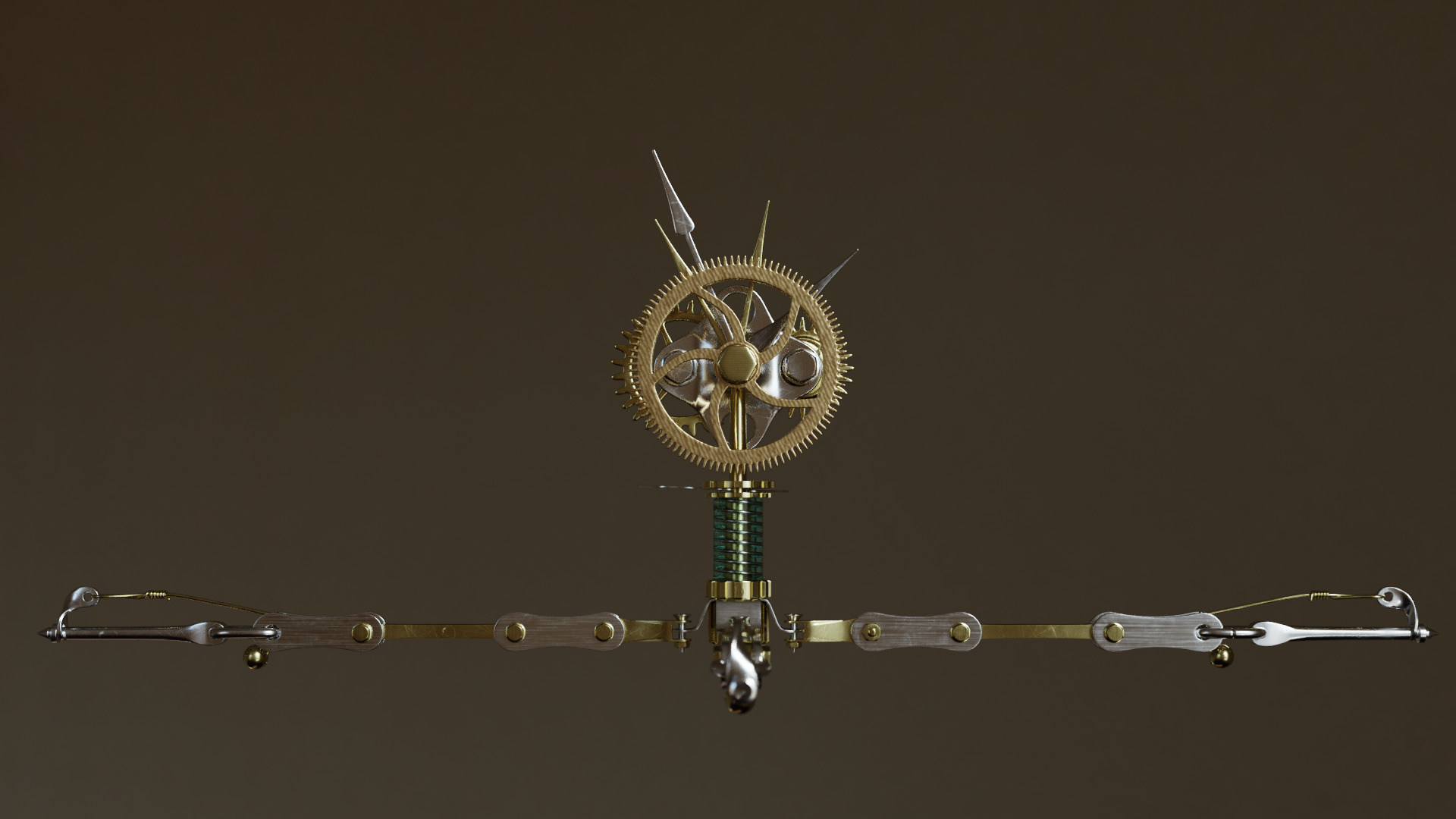 HardSurface Mechanical Creature 3D model_2