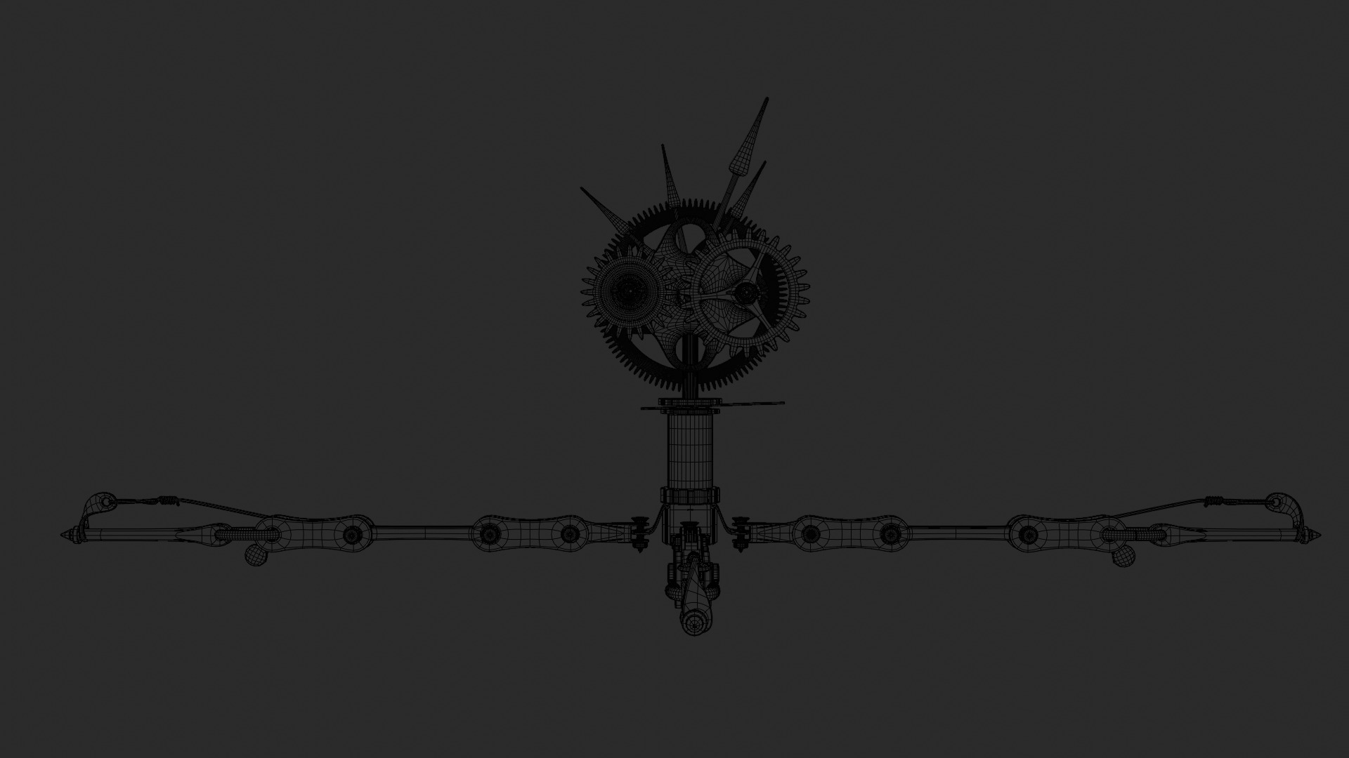 HardSurface Mechanical Creature 3D model_1