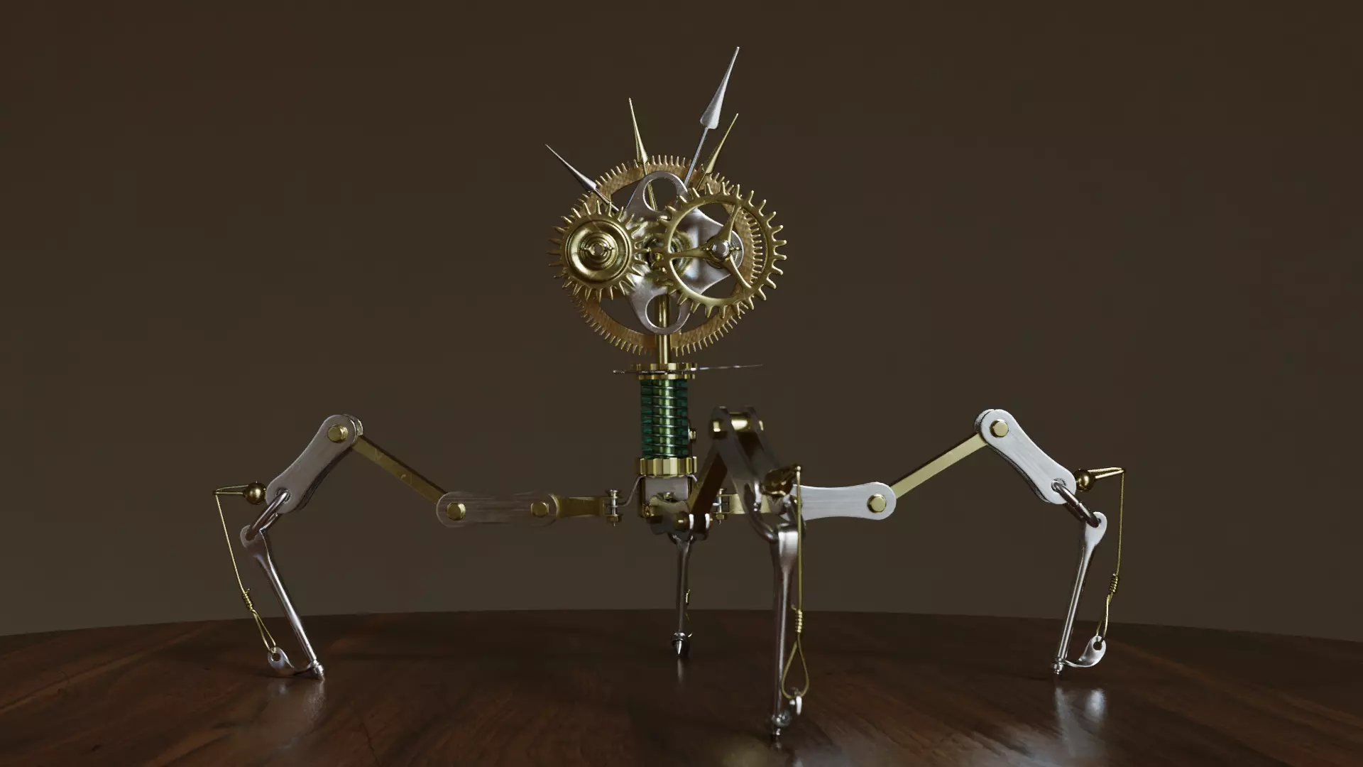 HardSurface Mechanical Creature 3D model_0
