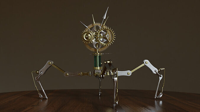 HardSurface Mechanical Creature 3D model
