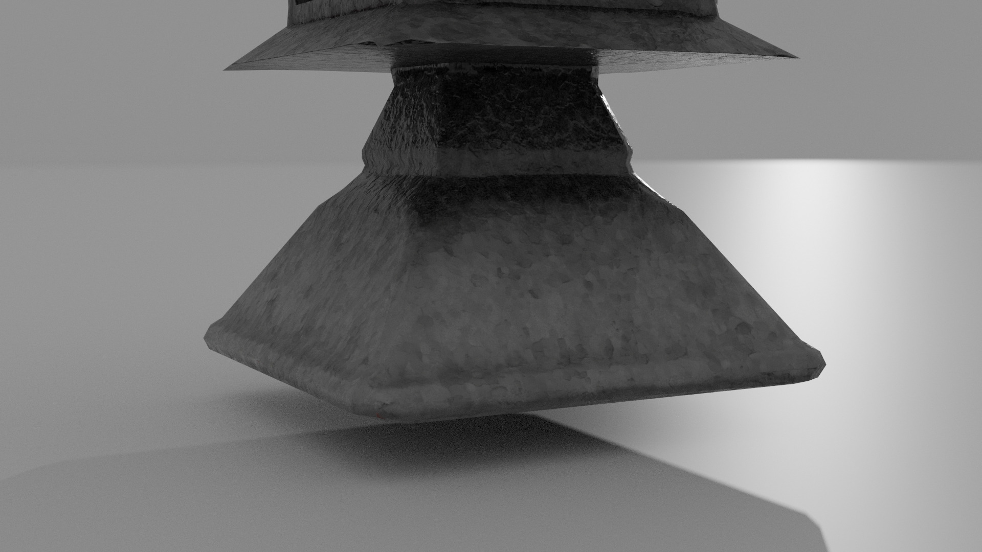 Stone Lantern Free low-poly 3D model_20