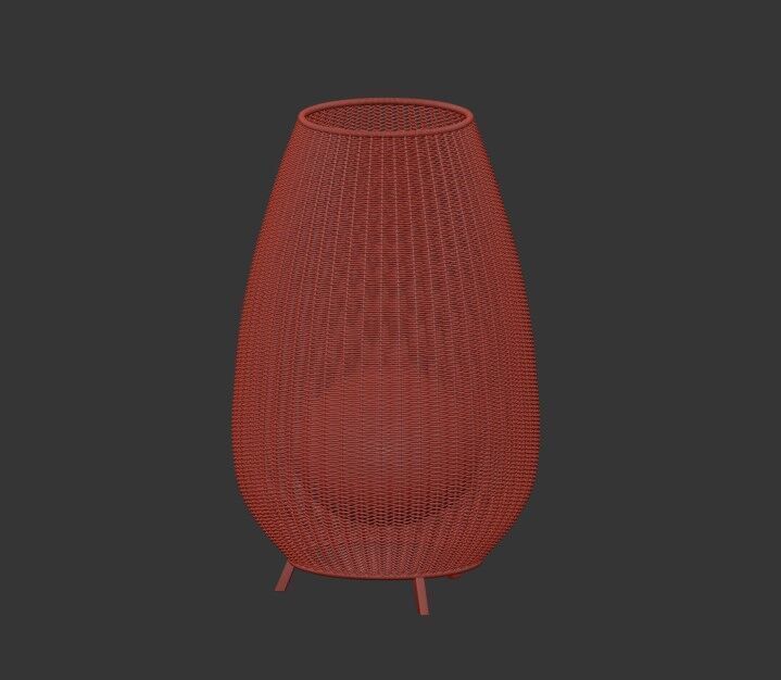 Amphora Lampadaire 3D model_11