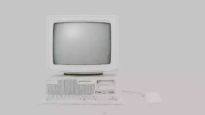 Lowpoly Retro PC Game-Ready 3D Asset  