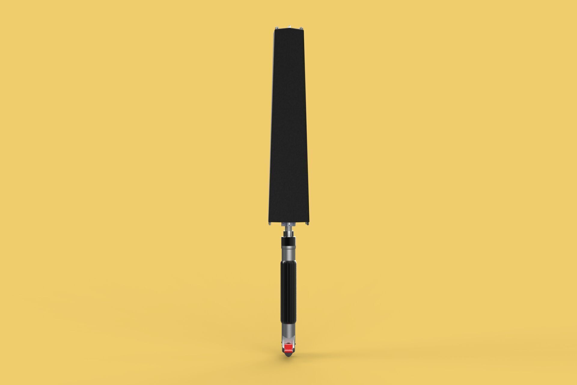 MULTIFUNCTION HANDLE AIR PUMP UMBRELLA INFLATOR BIKE PORTABLE 3D model_2