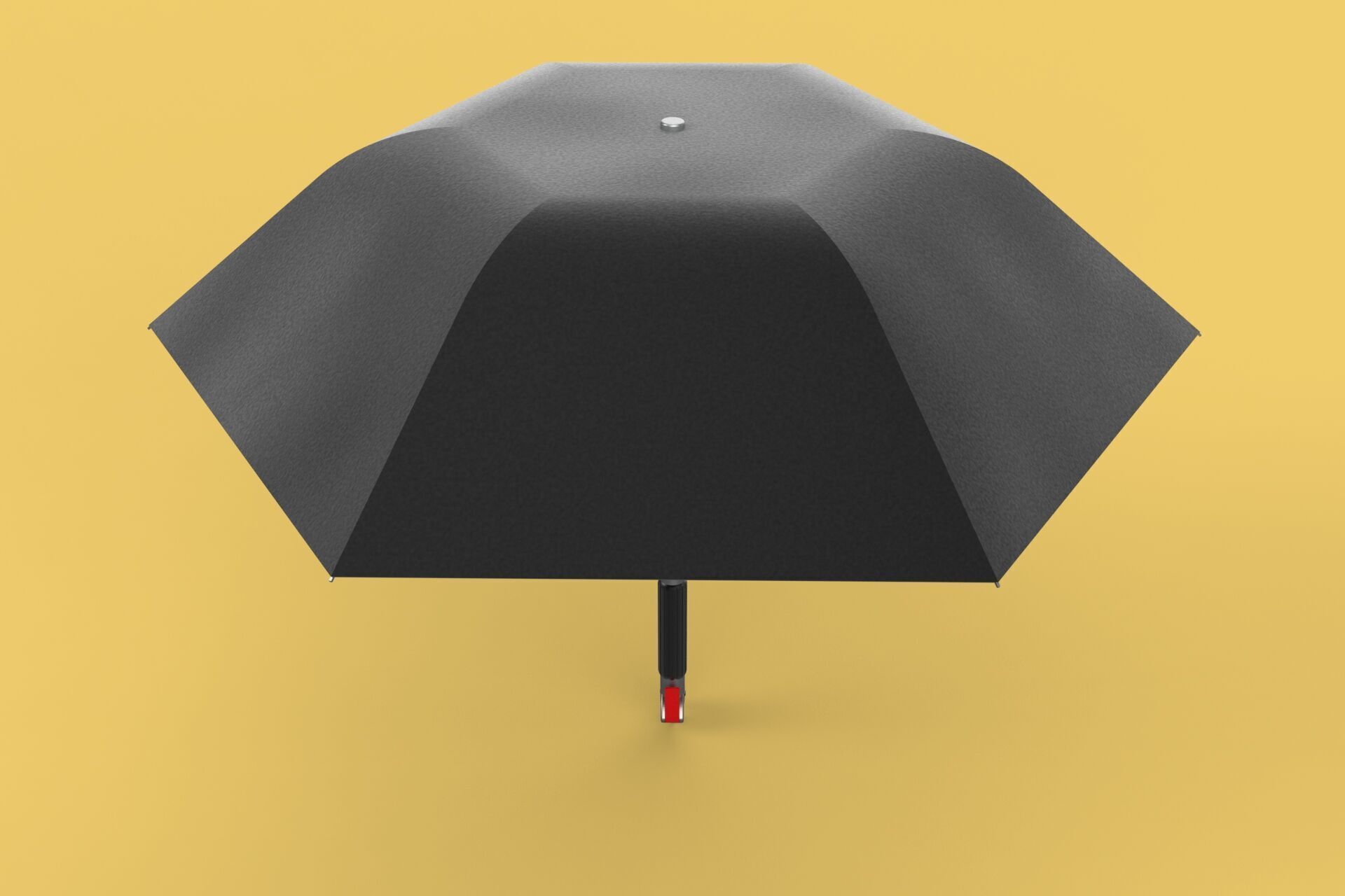 MULTIFUNCTION HANDLE AIR PUMP UMBRELLA INFLATOR BIKE PORTABLE 3D model_26