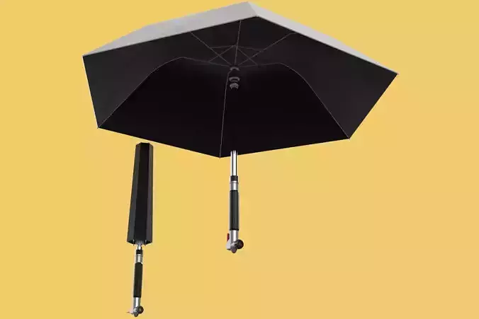 MULTIFUNCTION HANDLE AIR PUMP UMBRELLA INFLATOR BIKE PORTABLE