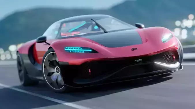 JULIETTA 3D CAR MODEL