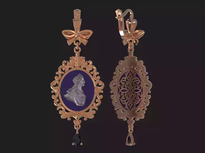 Catherine 2 earrings