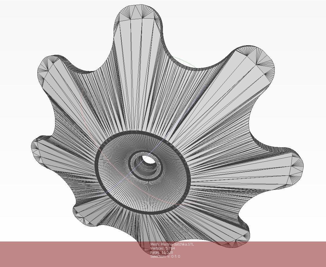 PMN 4  Russian Anti personnel Landmine 3Dprinable moulage 3D model_28