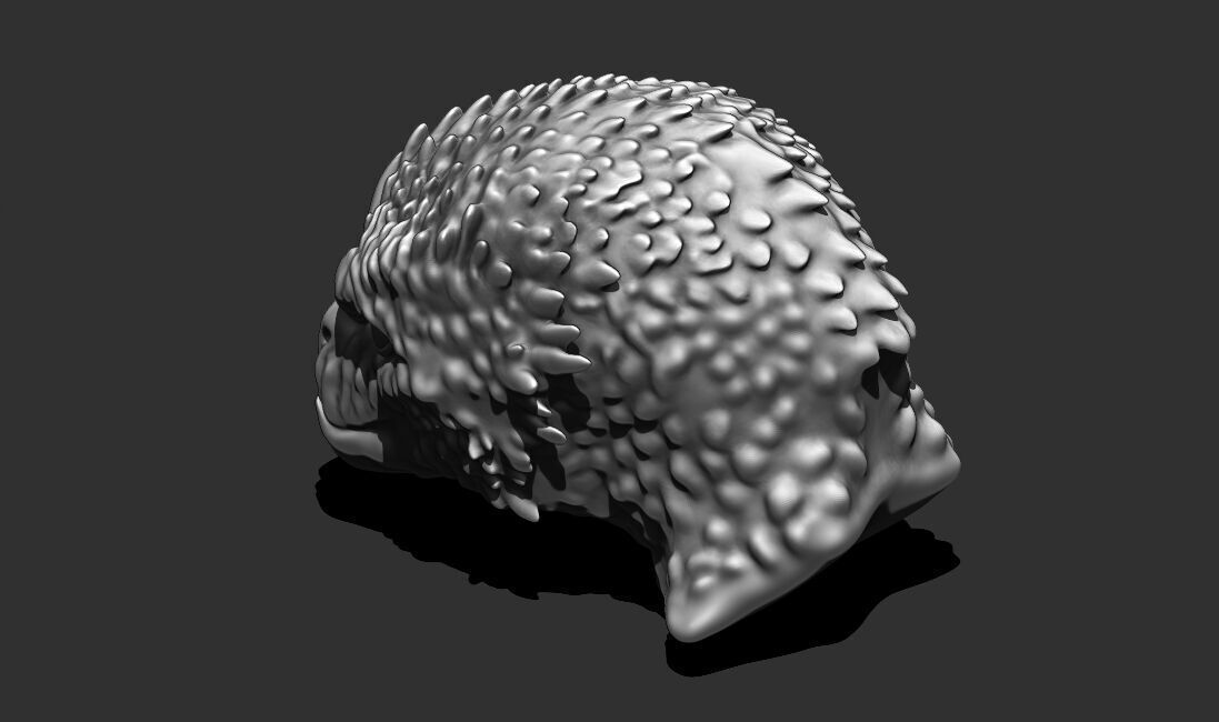 Alien Bust 10 - 3D Printable Model - STL File Ready for Printing 3D print model_5