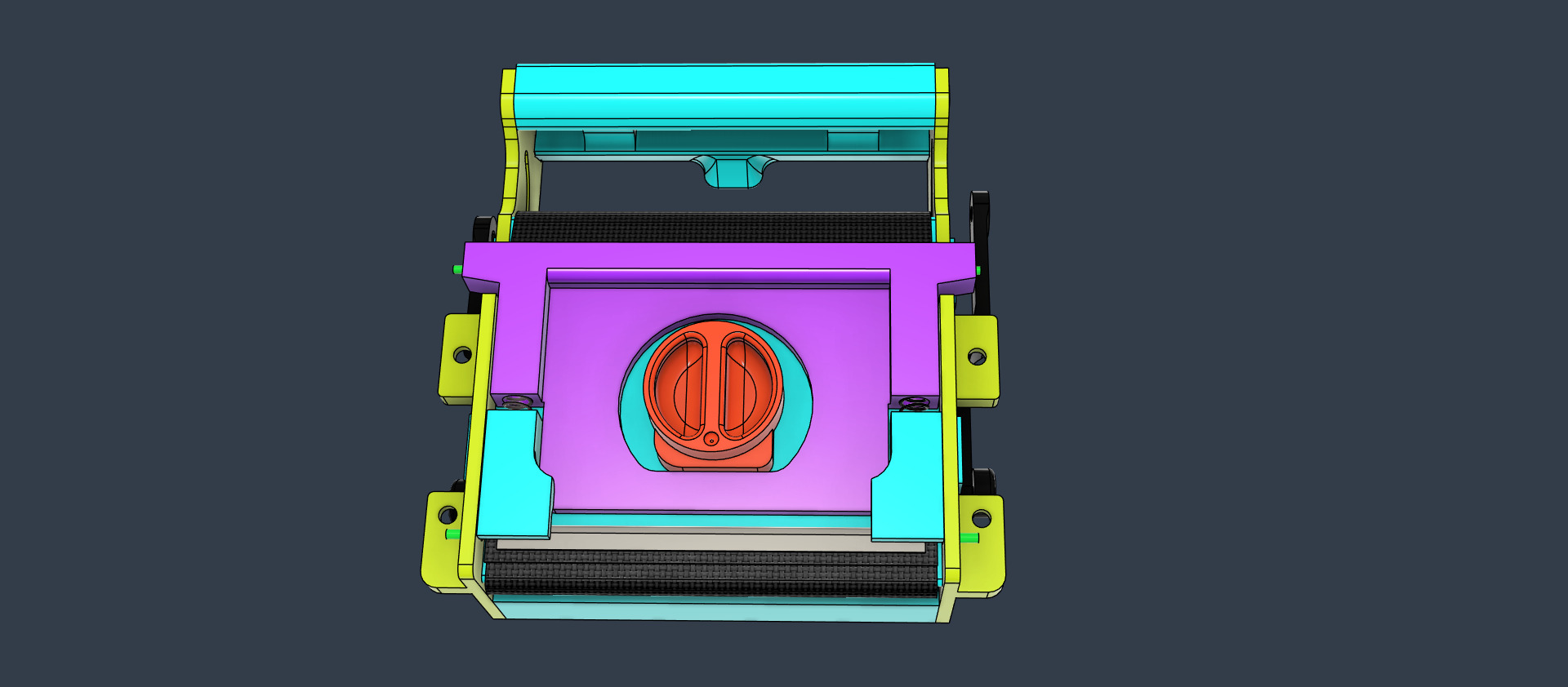Box for rolling cone cigarettes in small -regular size 3D print model_18