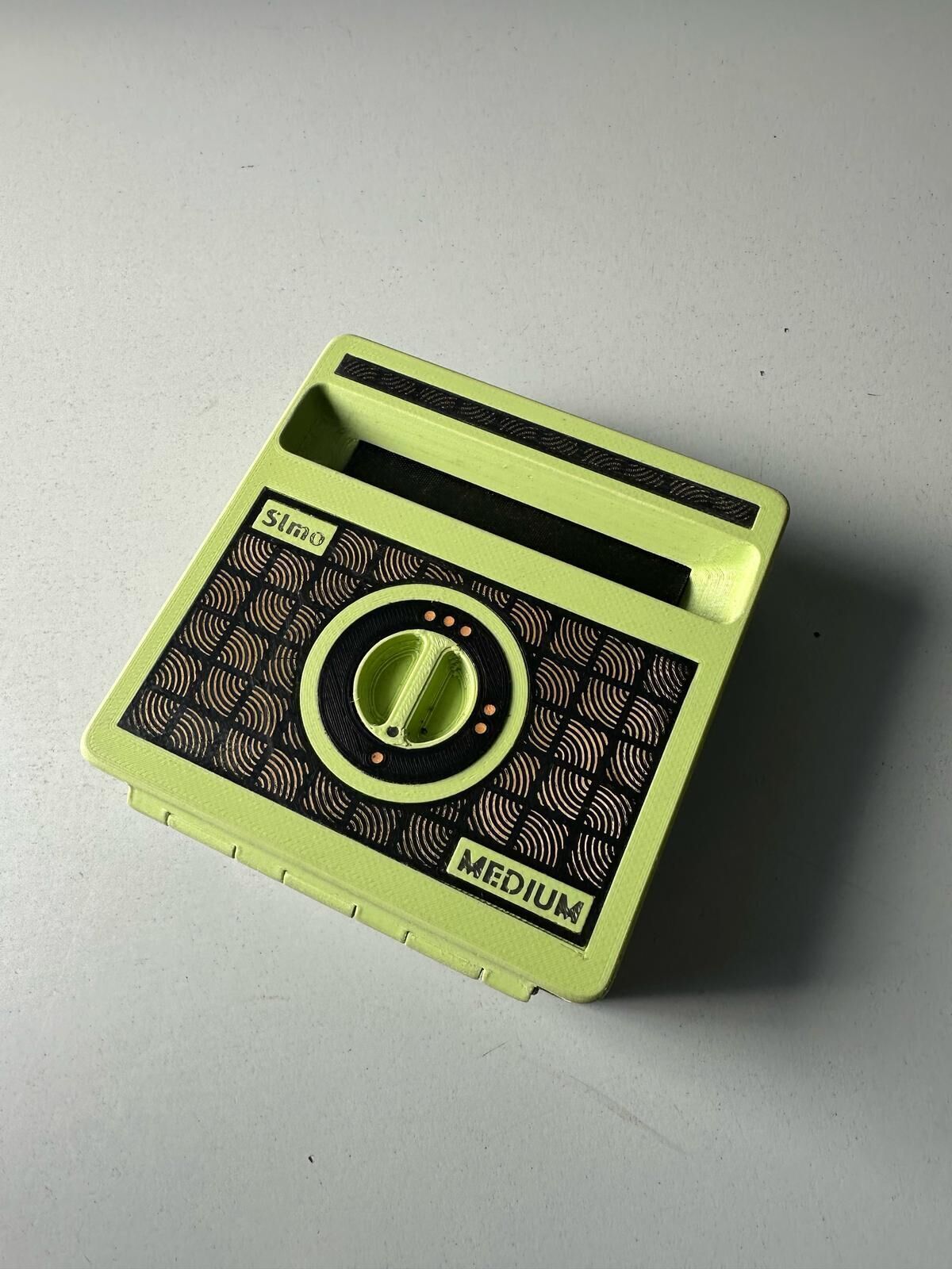 Box for rolling cone cigarettes in small -regular size 3D print model_9