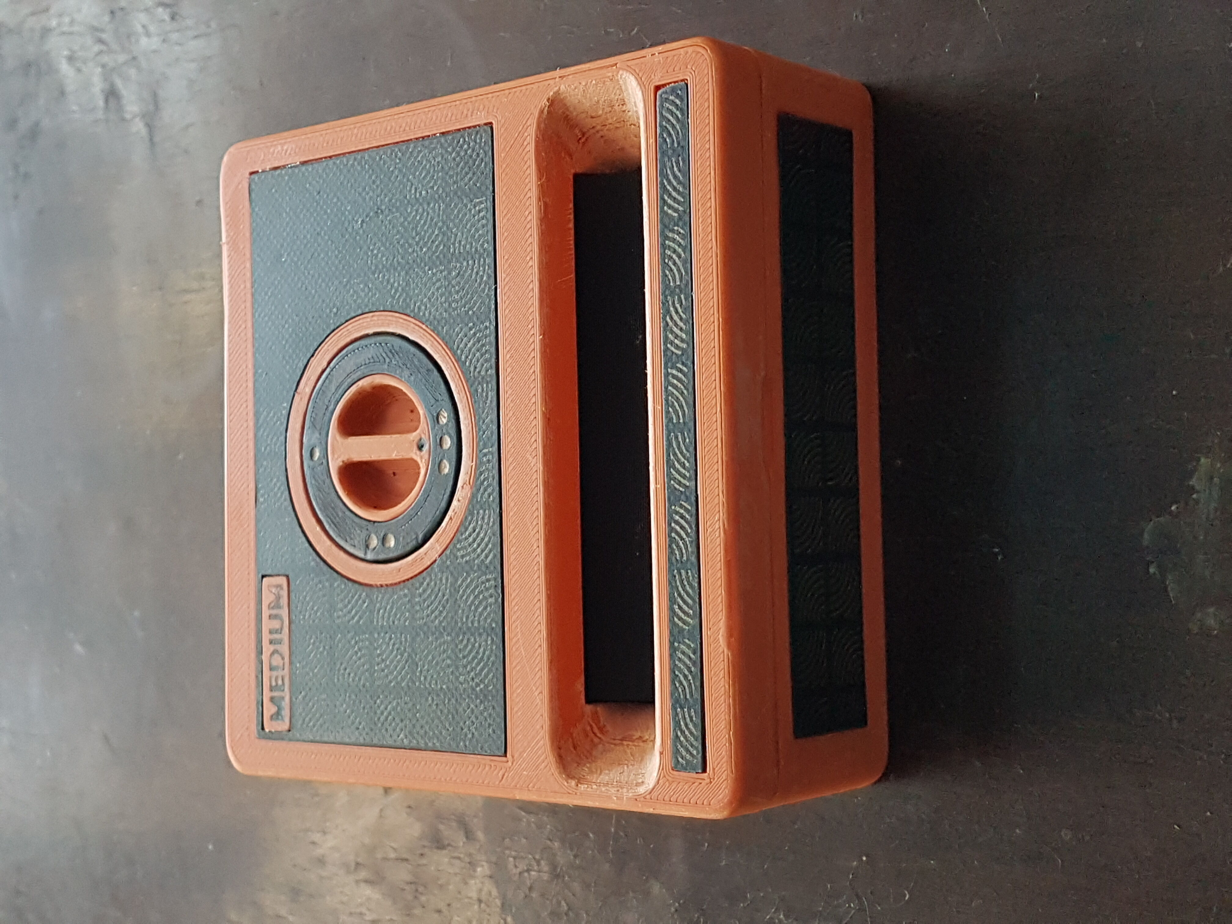 Box for rolling cone cigarettes in small -regular size 3D print model_3