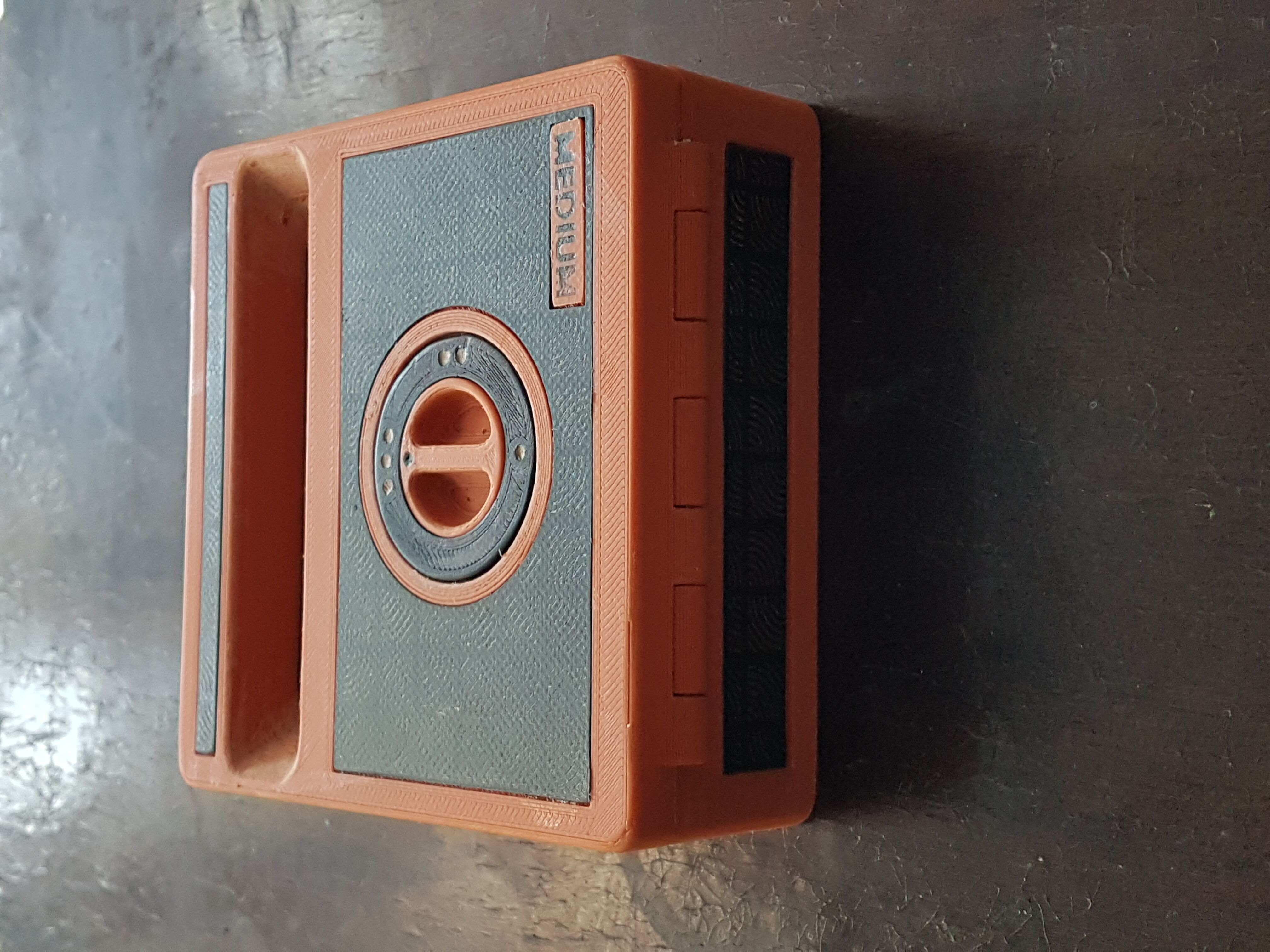 Box for rolling cone cigarettes in small -regular size 3D print model_6