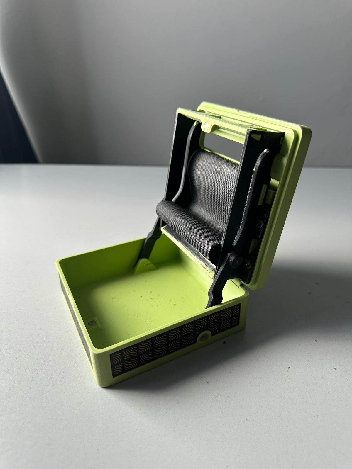 Box for rolling cone cigarettes in small -regular size 3D print model_16