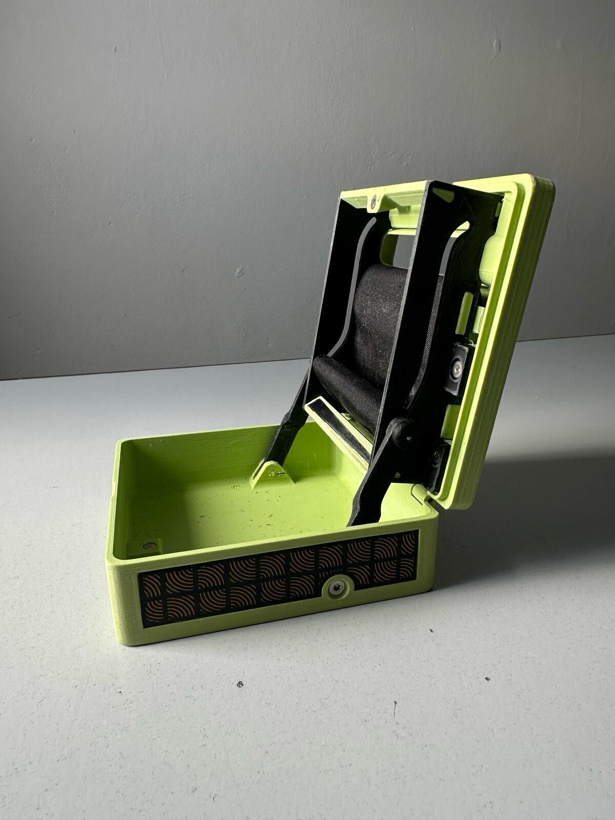 Box for rolling cone cigarettes in small -regular size 3D print model_7