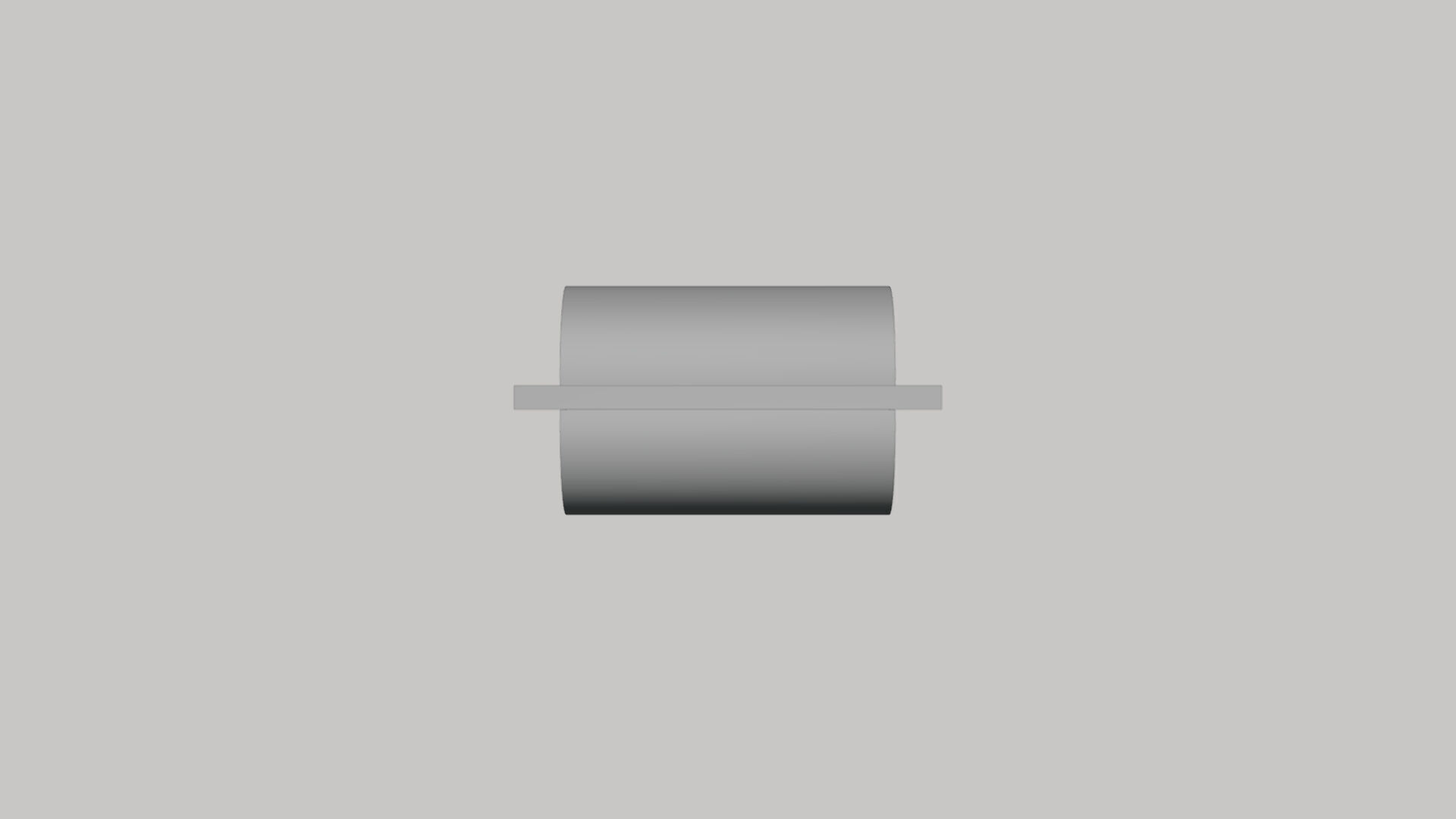 Basic Desk Stand - Geometry Only No Textures No Materials 3D model_2