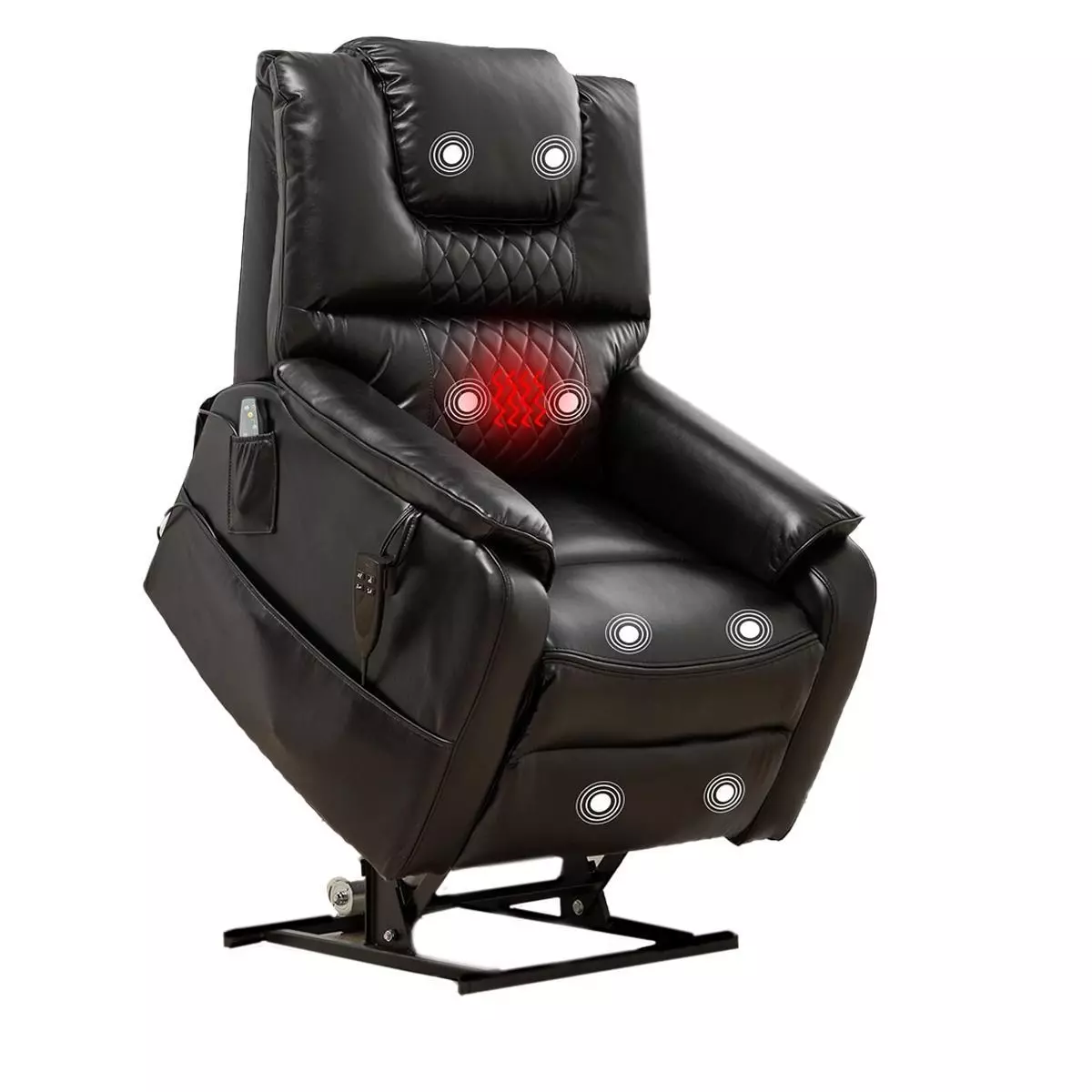 LUSPAZ Large reclining chair with electrical Interior Furniture Low-poly 3D model