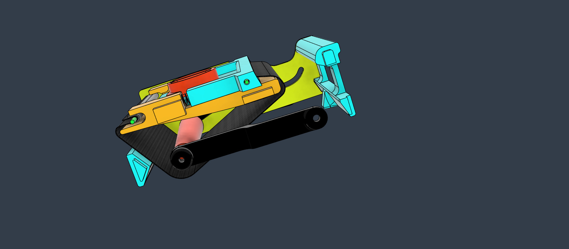 Box for rolling cone cigarettes in medium size 3D print model_13