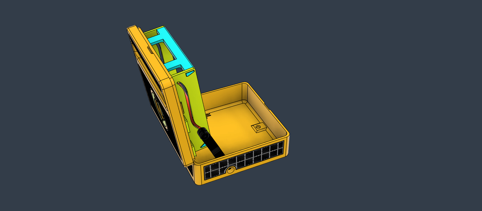 Box for rolling cone cigarettes in medium size 3D print model_21