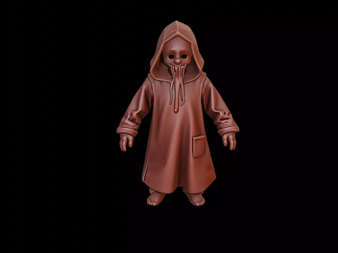 Poltergeist Figure 3D print model_0