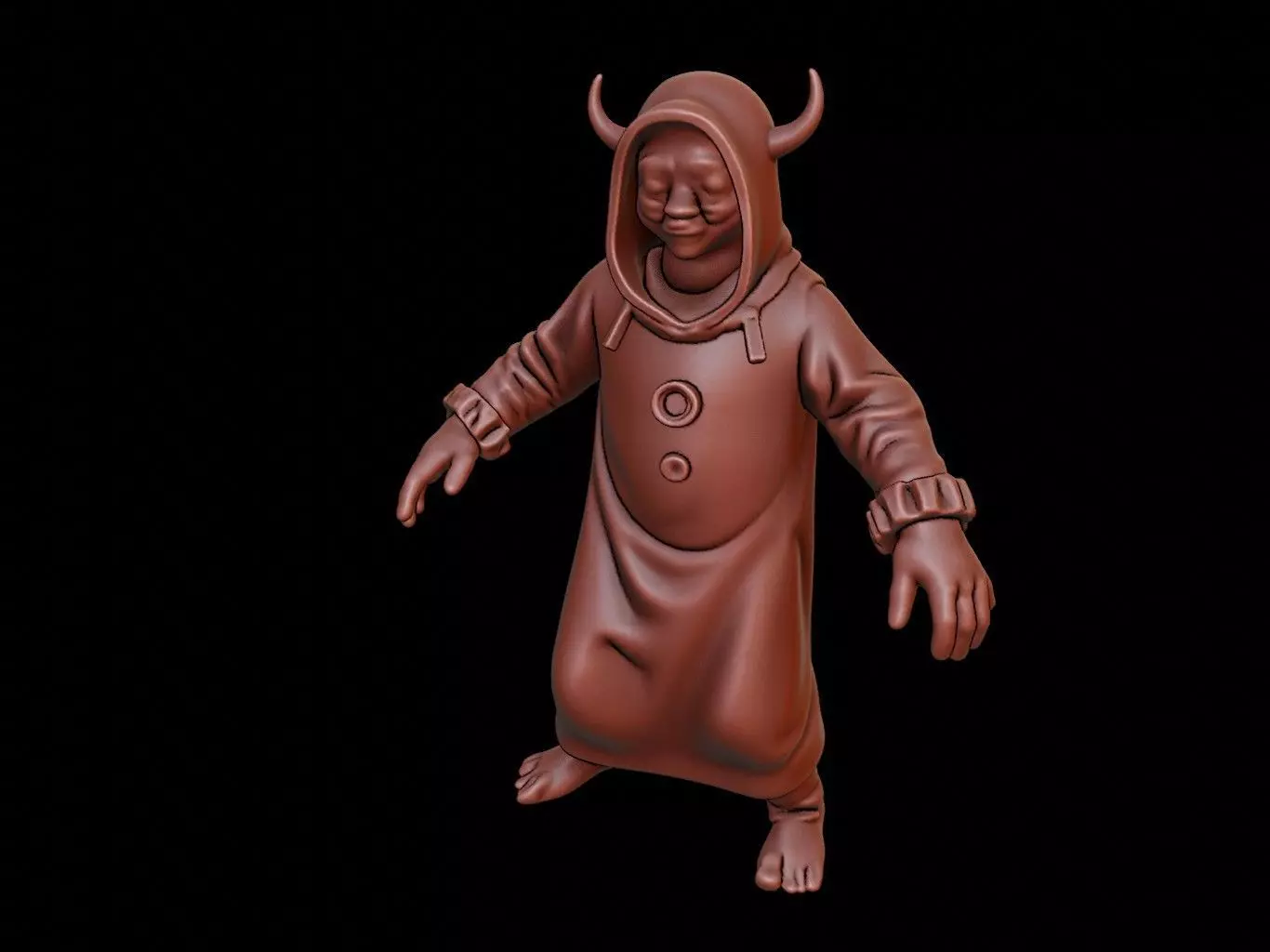 Poltergeist Figure 3D print model_0