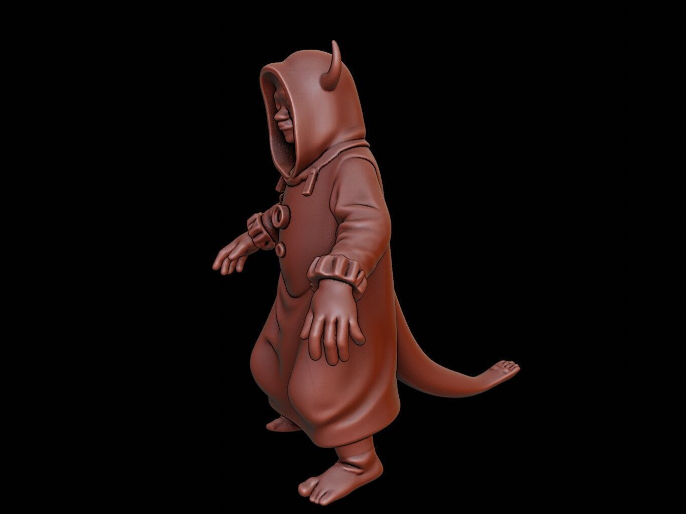 Poltergeist Figure 3D print model_2