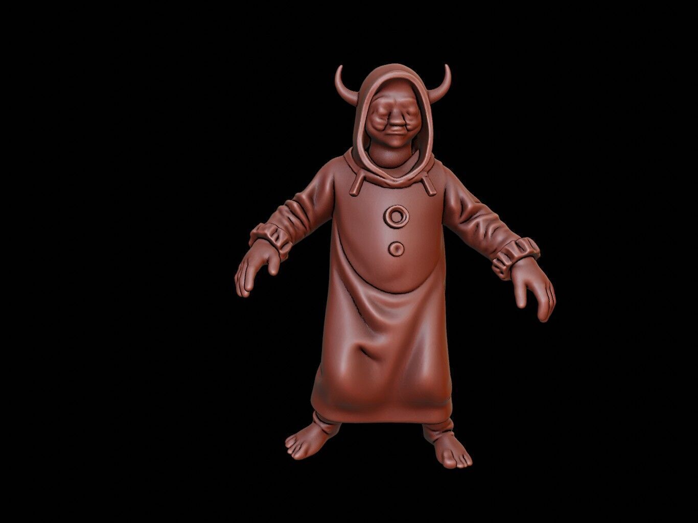 Poltergeist Figure 3D print model_1