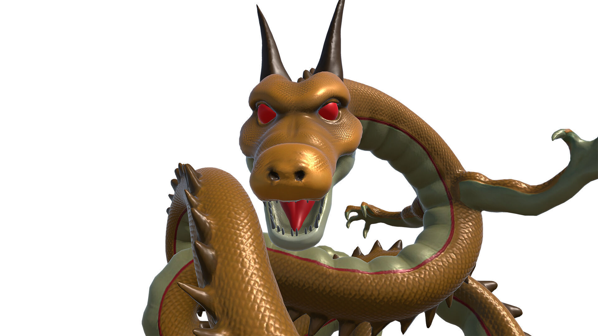 Fantasy Dragon Eggs 3D Models with PBR Textures Low-poly 3D model_1