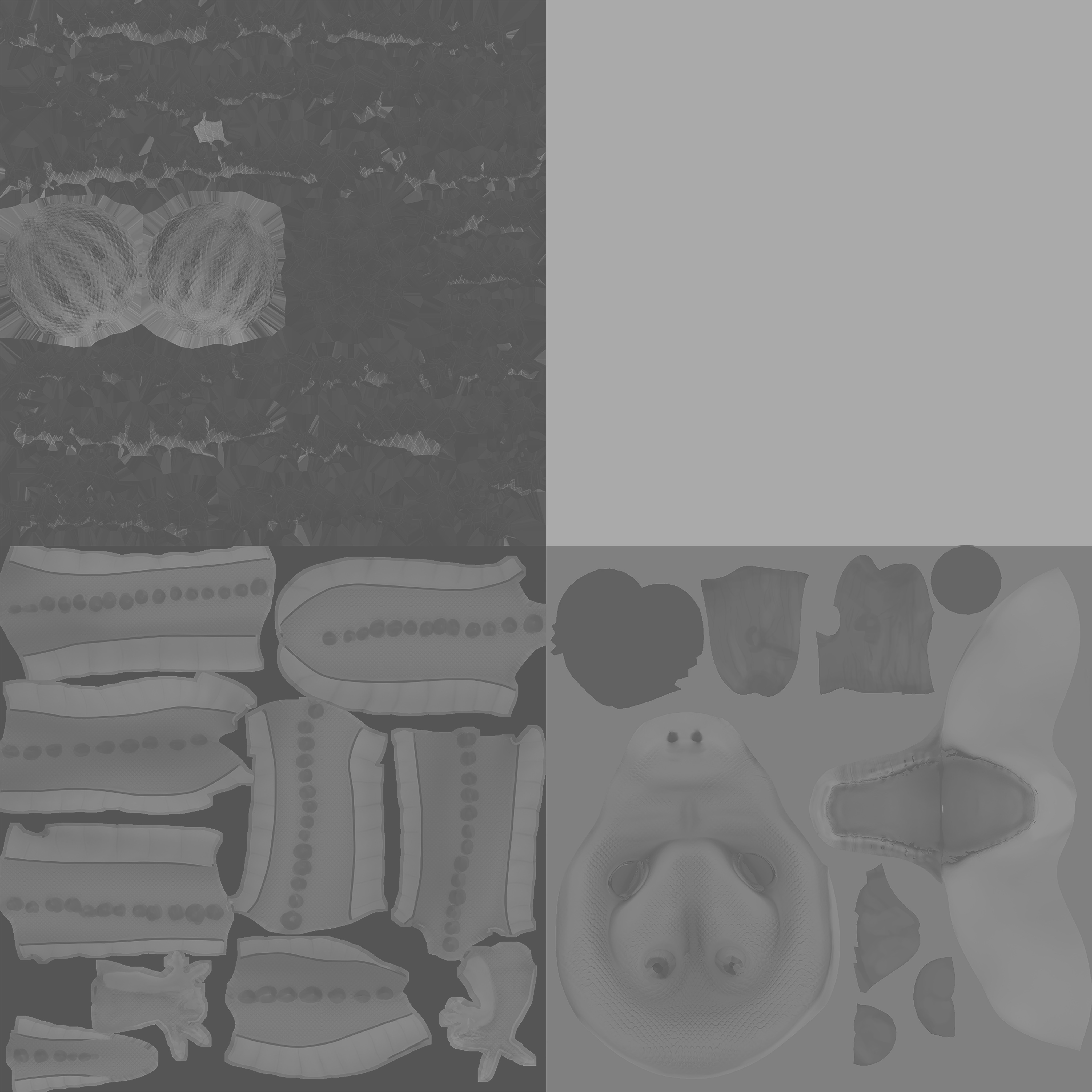 Fantasy Dragon Eggs 3D Models with PBR Textures Low-poly 3D model_14