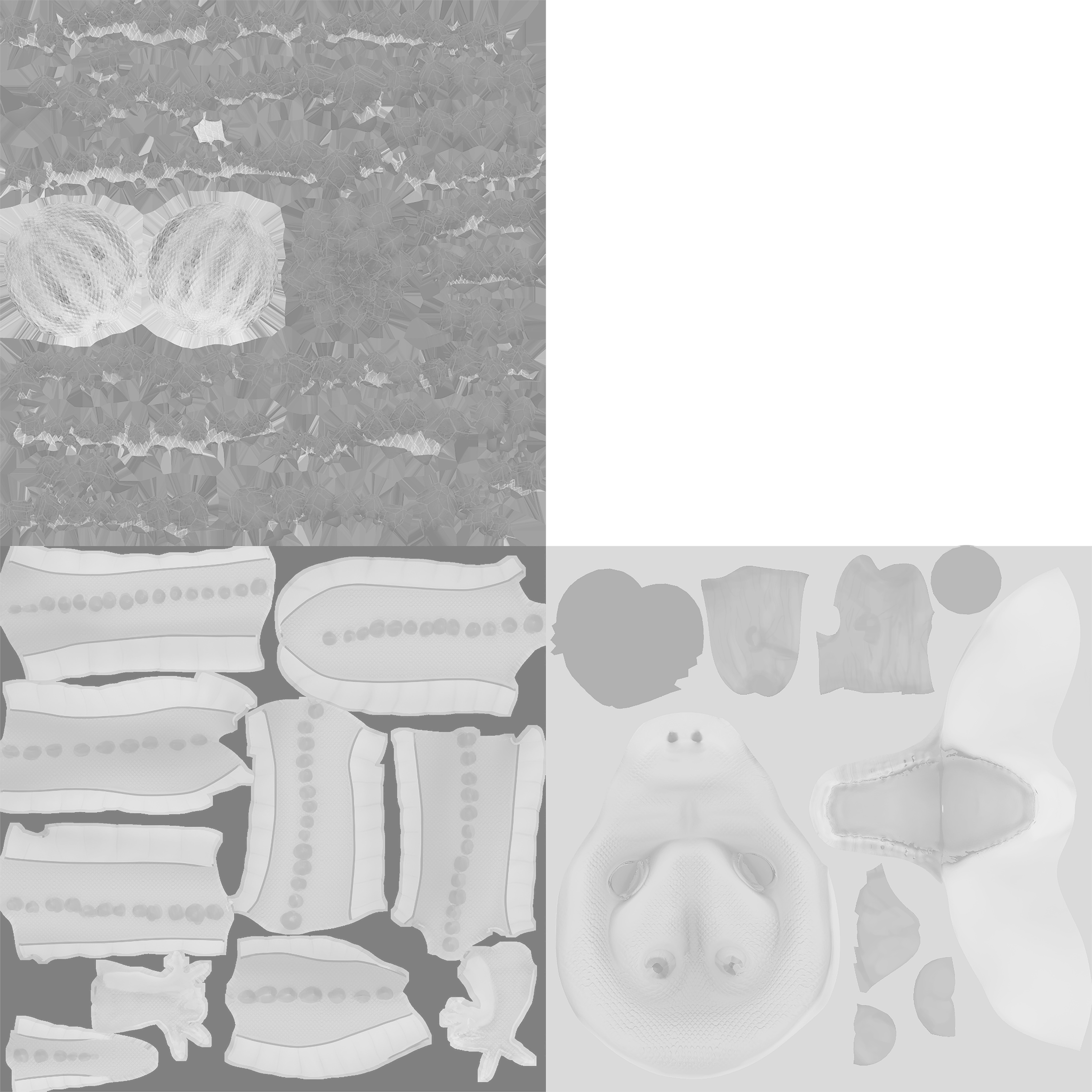 Fantasy Dragon Eggs 3D Models with PBR Textures Low-poly 3D model_13