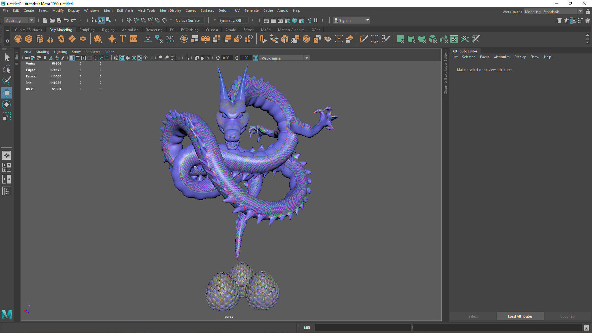 Fantasy Dragon Eggs 3D Models with PBR Textures Low-poly 3D model_8