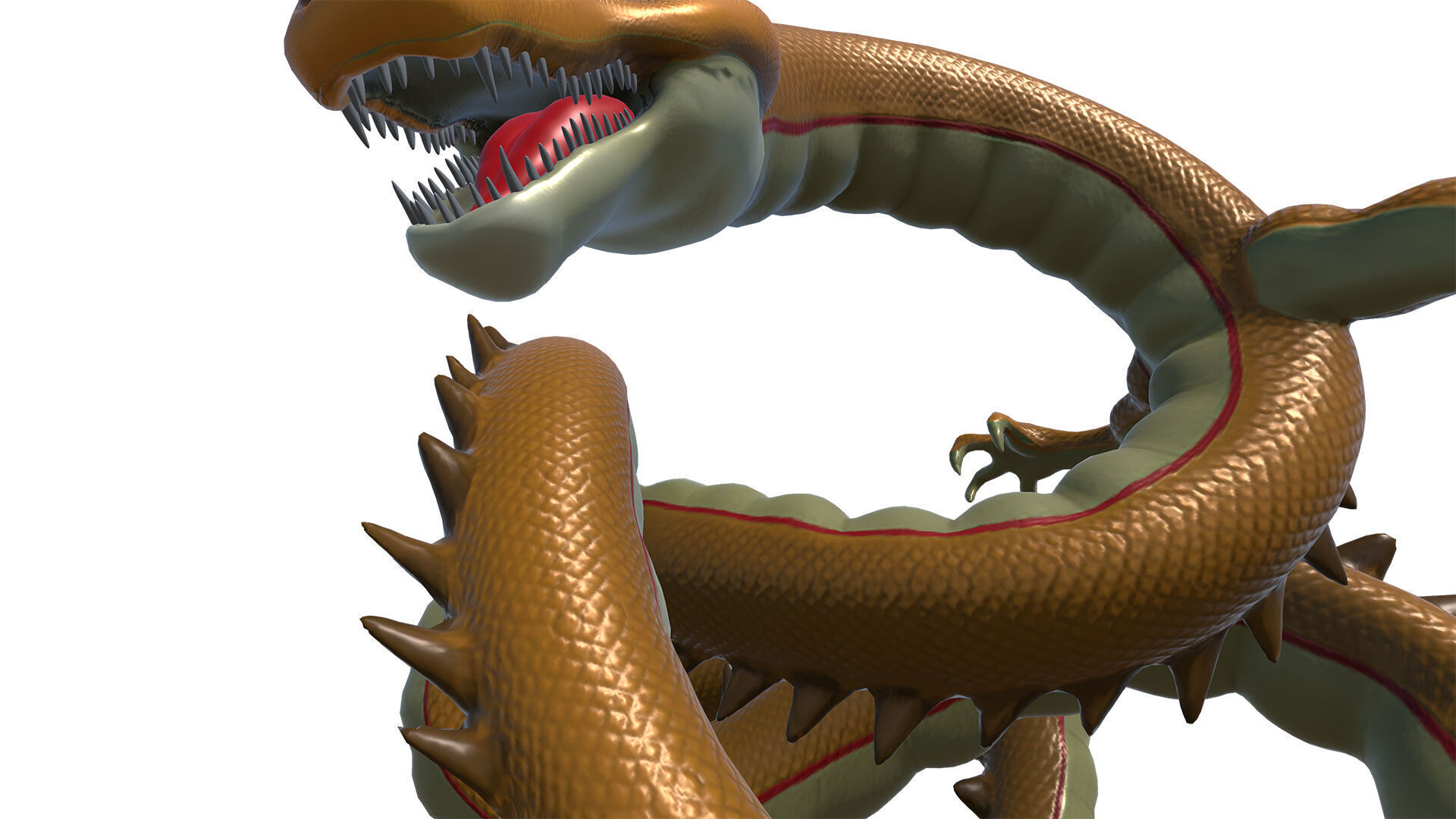 Fantasy Dragon Eggs 3D Models with PBR Textures Low-poly 3D model_3