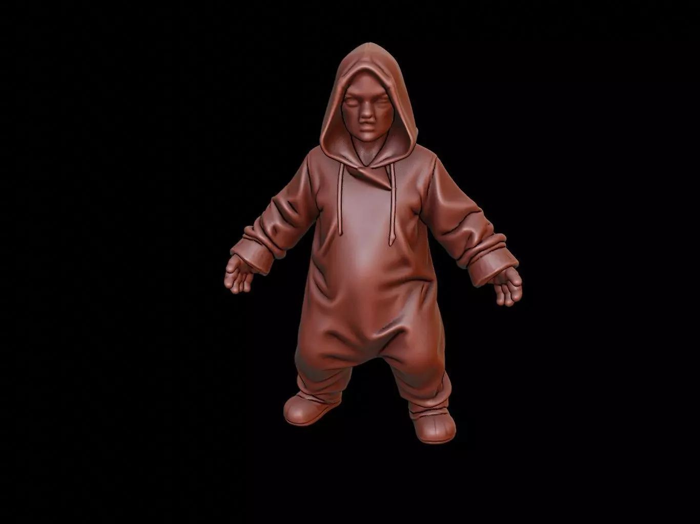 Poltergeist Figure 3D print model_0