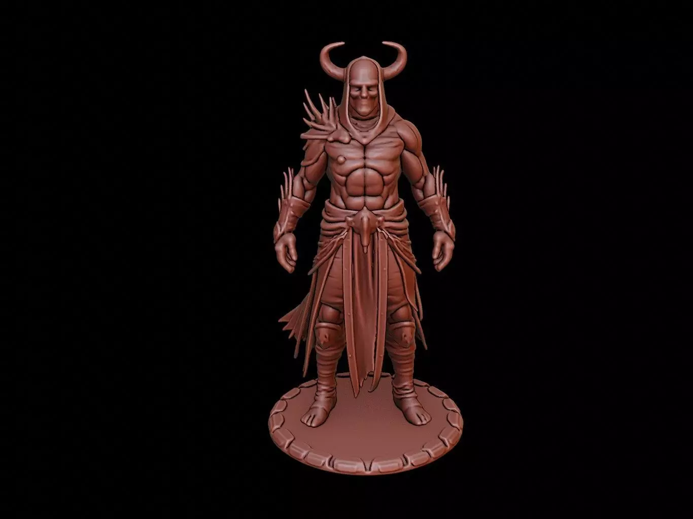 Revenant Figure 3D print model