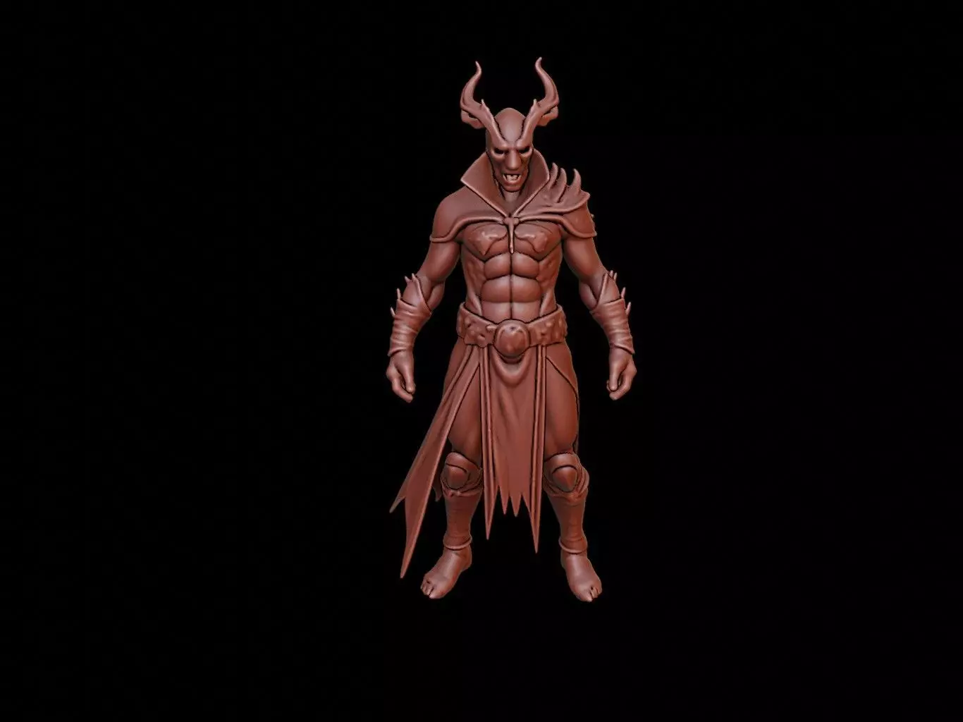 Revenant Figure 3D print model_0