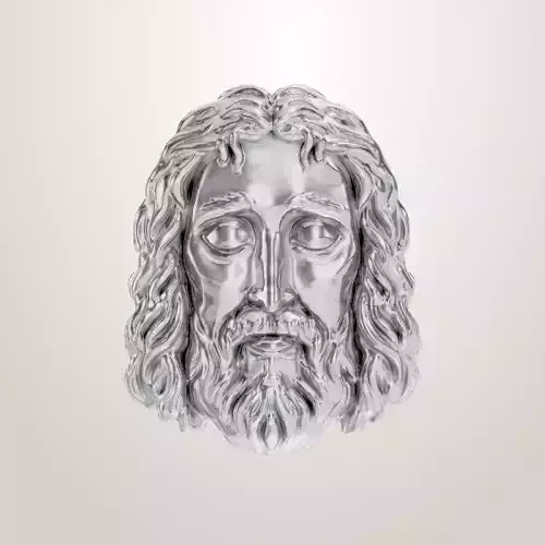 Jesus face pendant