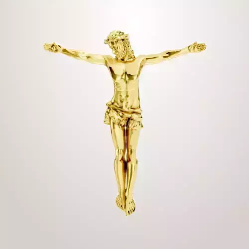 Jesus body 2D cross