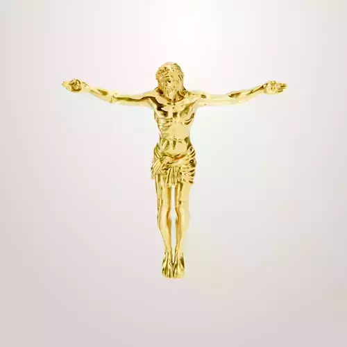 Jesus body 3D cross